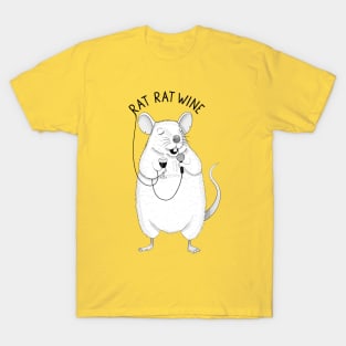 Rat Rat Wine | Animal Karaoke T-Shirt